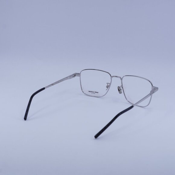 Saint Laurent SL528 005 Eyeglasses Silver 54mm Square Frame - Picture 4 of 11